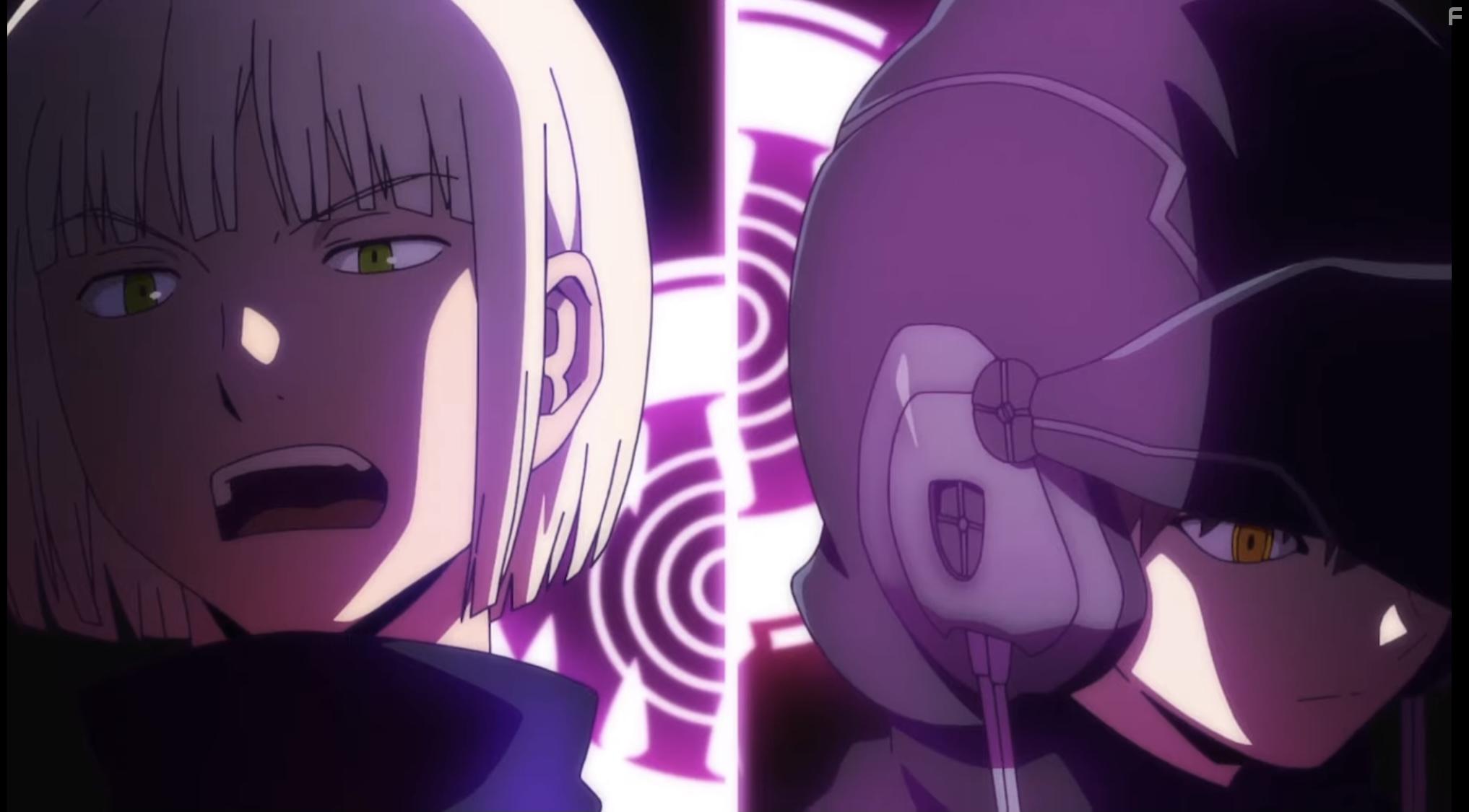 Ryko Shiraishi and Ayumu Murase in World Trigger (2014)