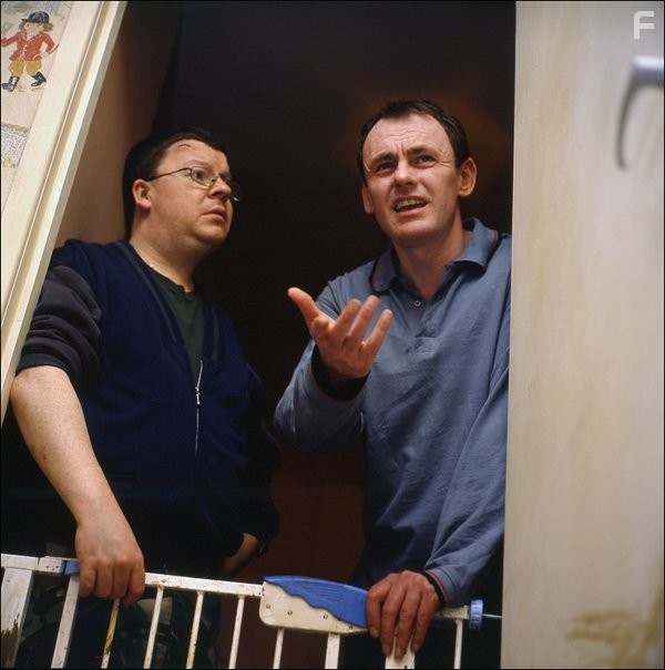 Perry Benson and Sean Lock in 15 Storeys High (2002)