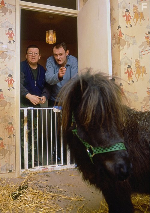 Perry Benson and Sean Lock in 15 Storeys High (2002)