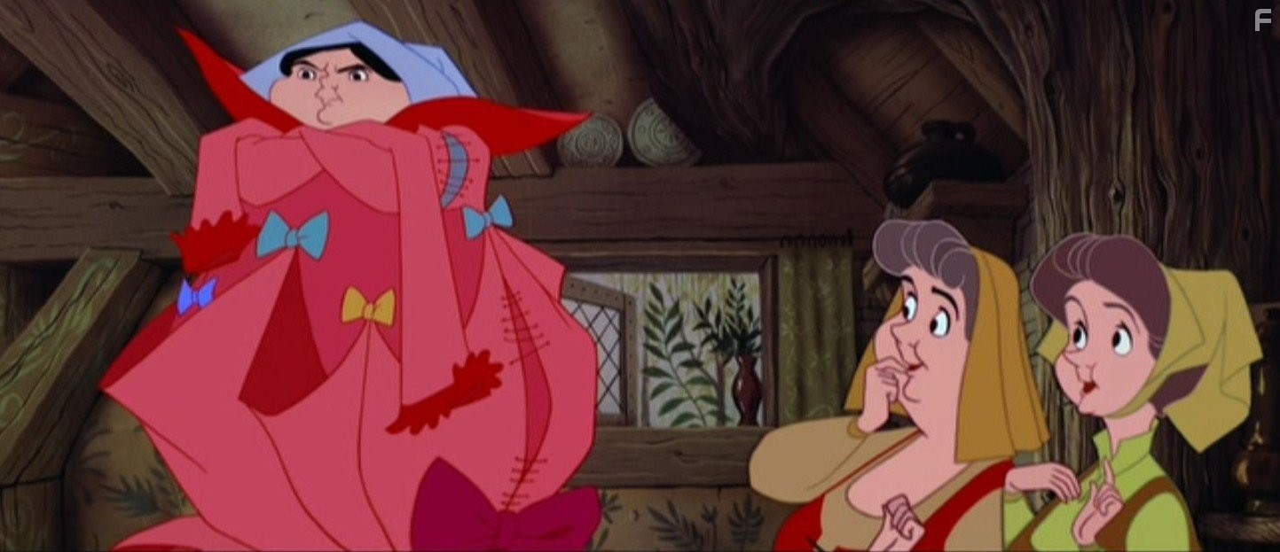 Barbara Jo Allen, Verna Felton, and Barbara Luddy in Спящая красавица (1959)