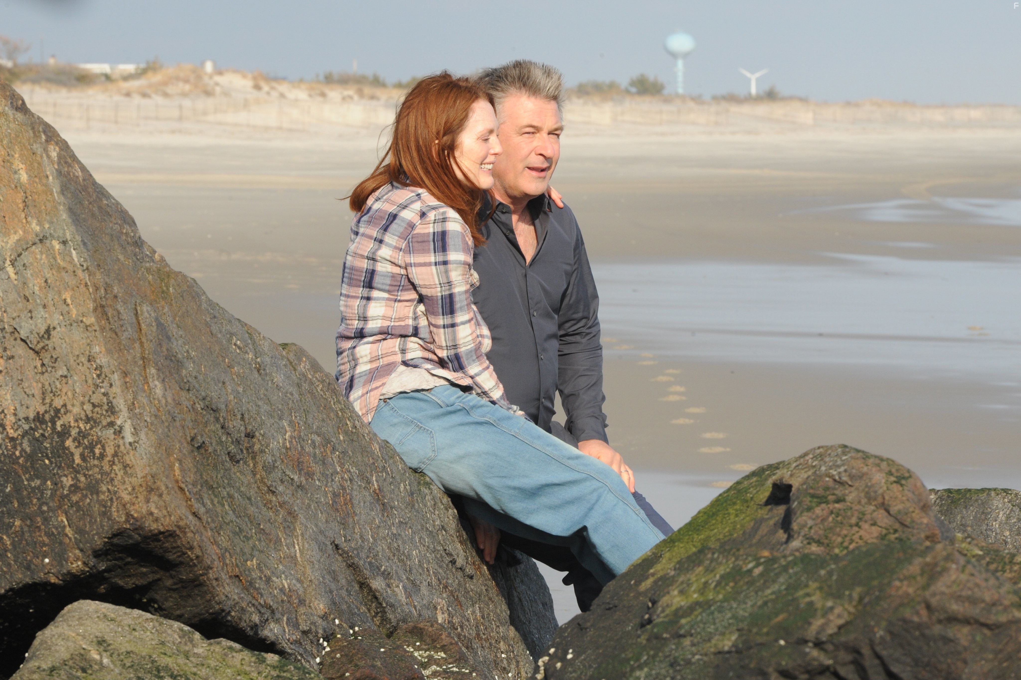 Julianne Moore and Alec Baldwin in Все еще Элис (2014)