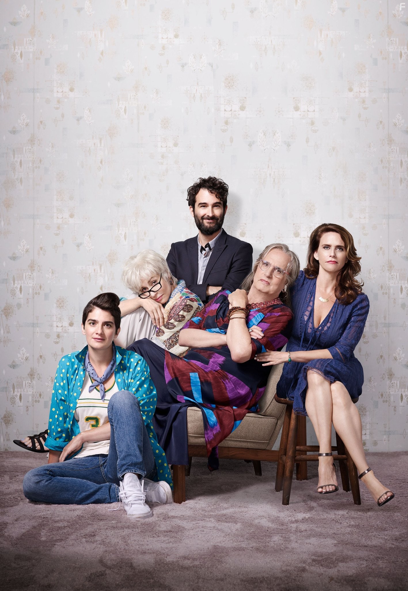 Gaby Hoffmann, Jeffrey Tambor, Jay Duplass, Amy Landecker, and Judith Light in Очевидное (2014)