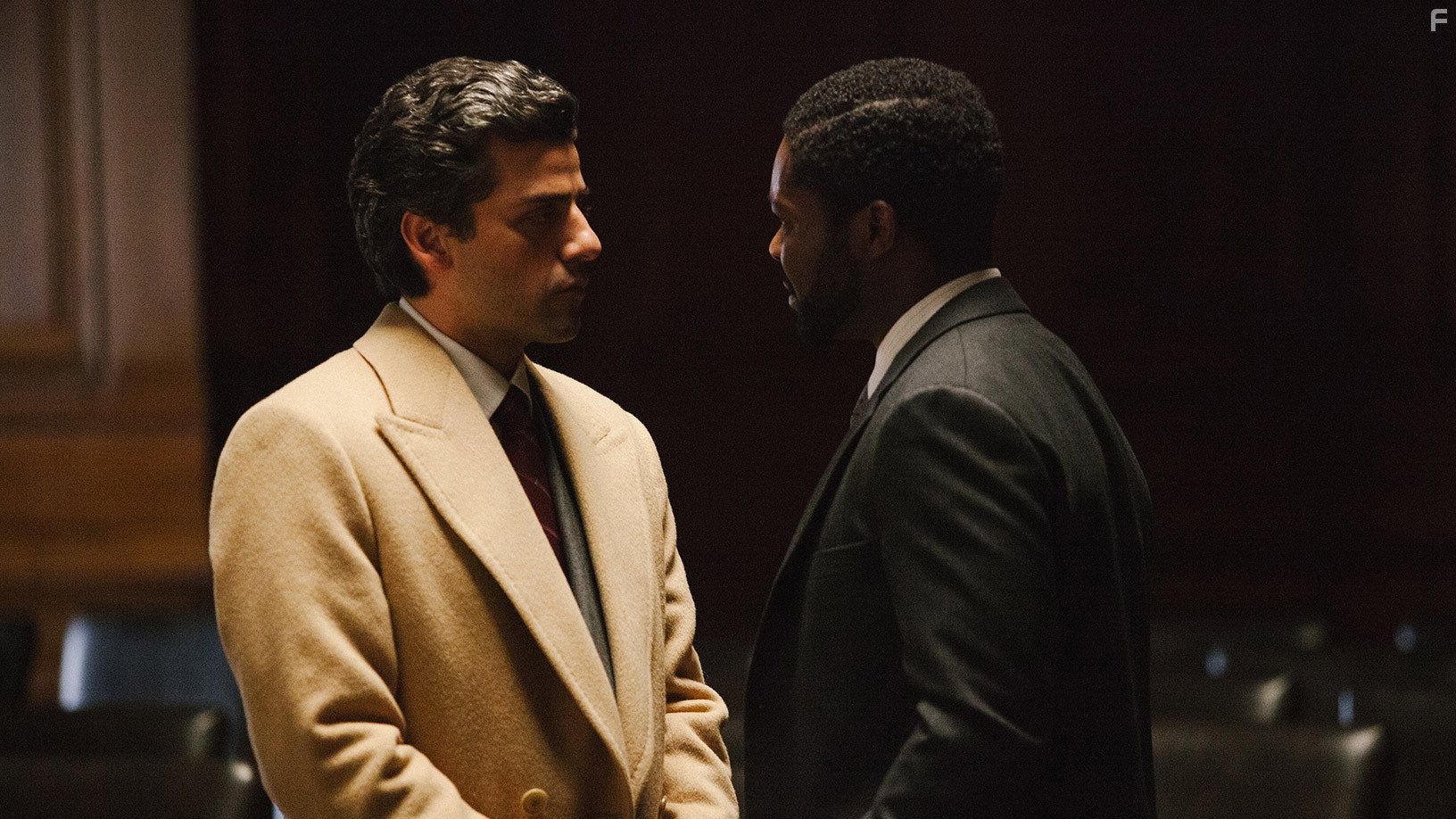 David Oyelowo and Oscar Isaac in Самый жестокий год (2014)