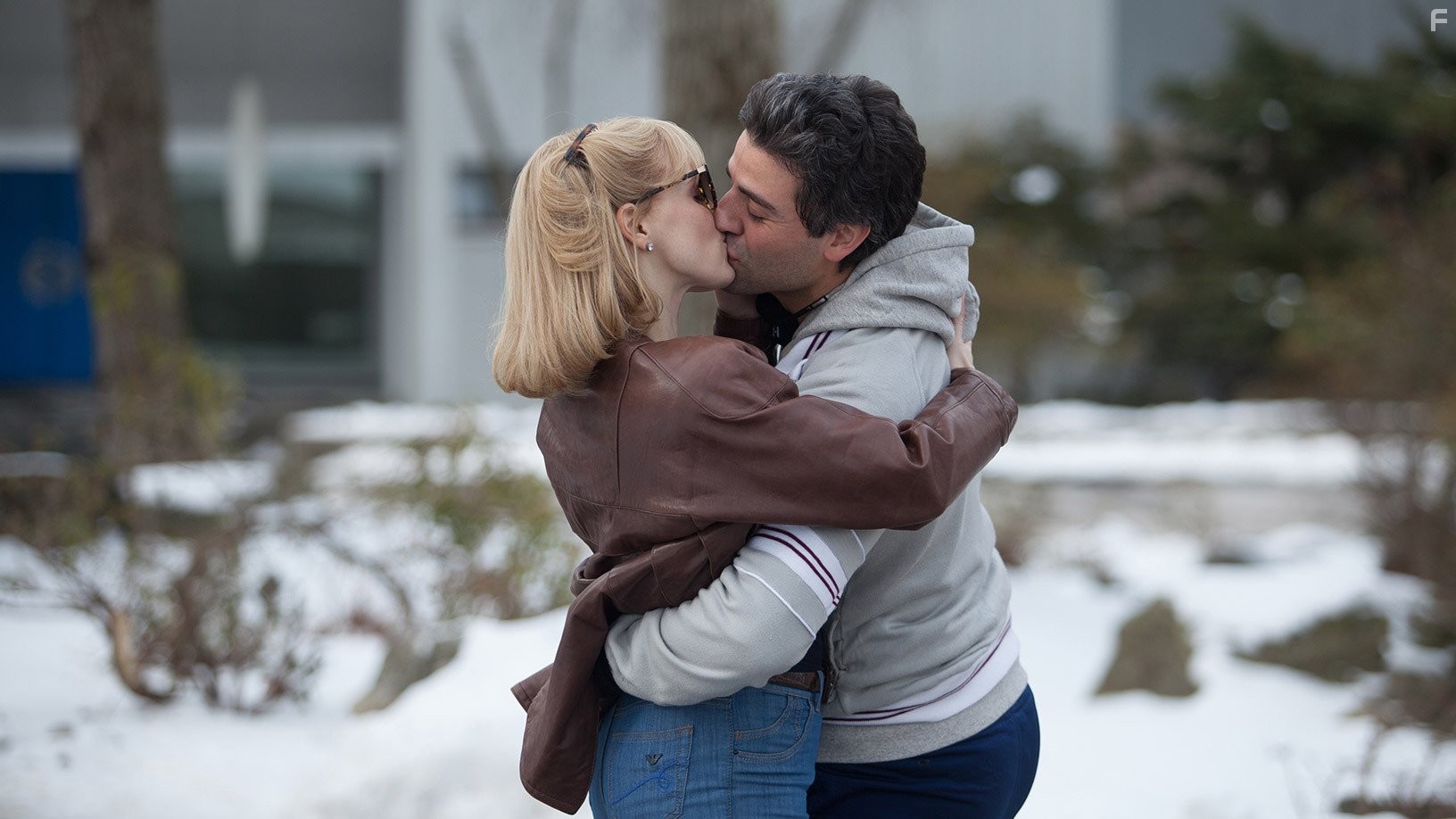 Oscar Isaac and Jessica Chastain in Самый жестокий год (2014)
