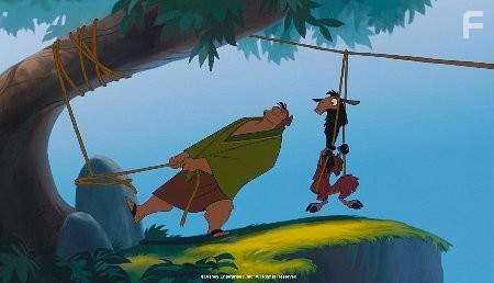 Pacha tries to help the Emperor