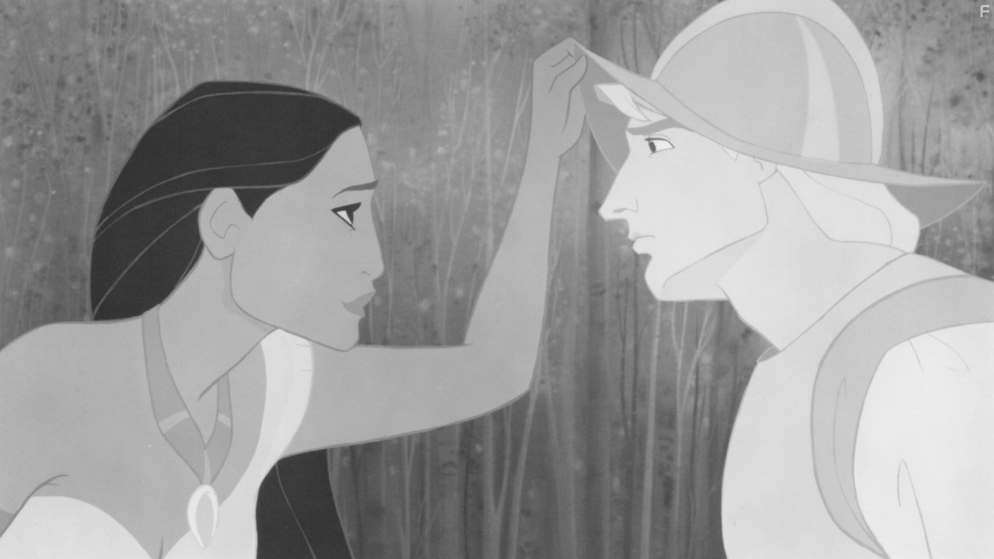 Irene Bedard and Judy Kuhn in Покахонтас (1995)