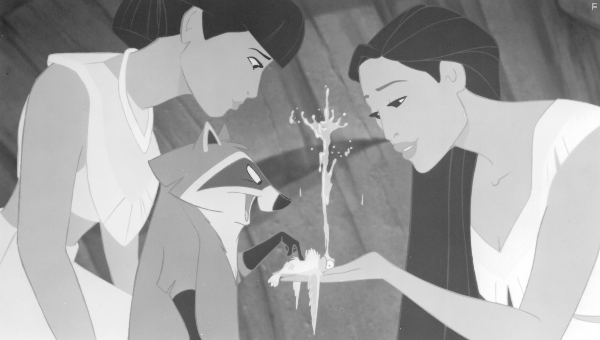 Irene Bedard, Judy Kuhn, and Michelle St. John in Покахонтас (1995)