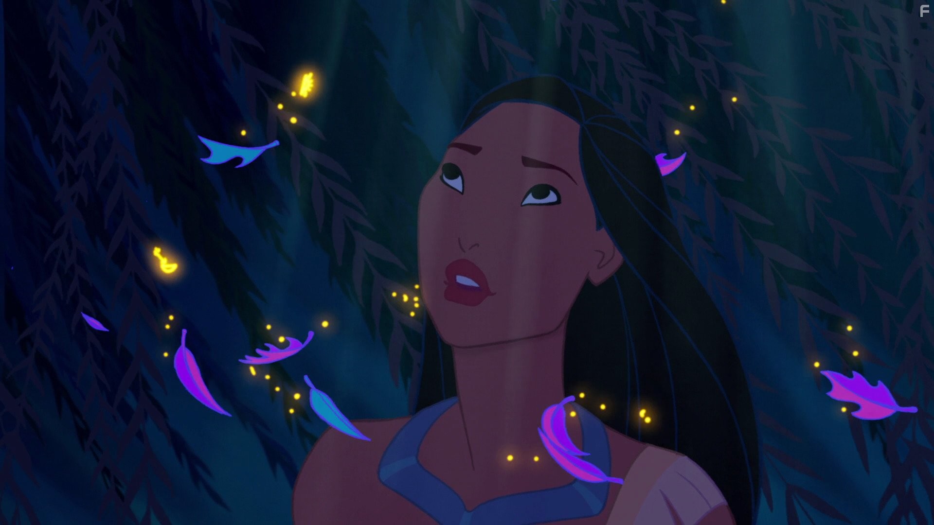 Irene Bedard and Judy Kuhn in Покахонтас (1995)