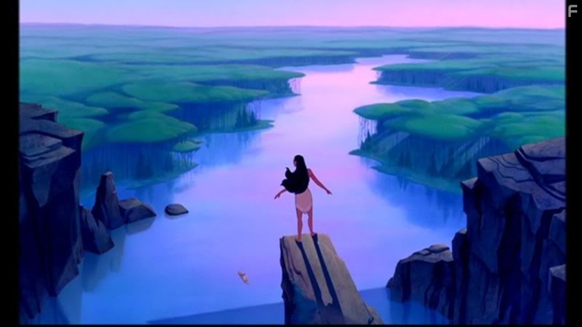 Irene Bedard and Judy Kuhn in Покахонтас (1995)