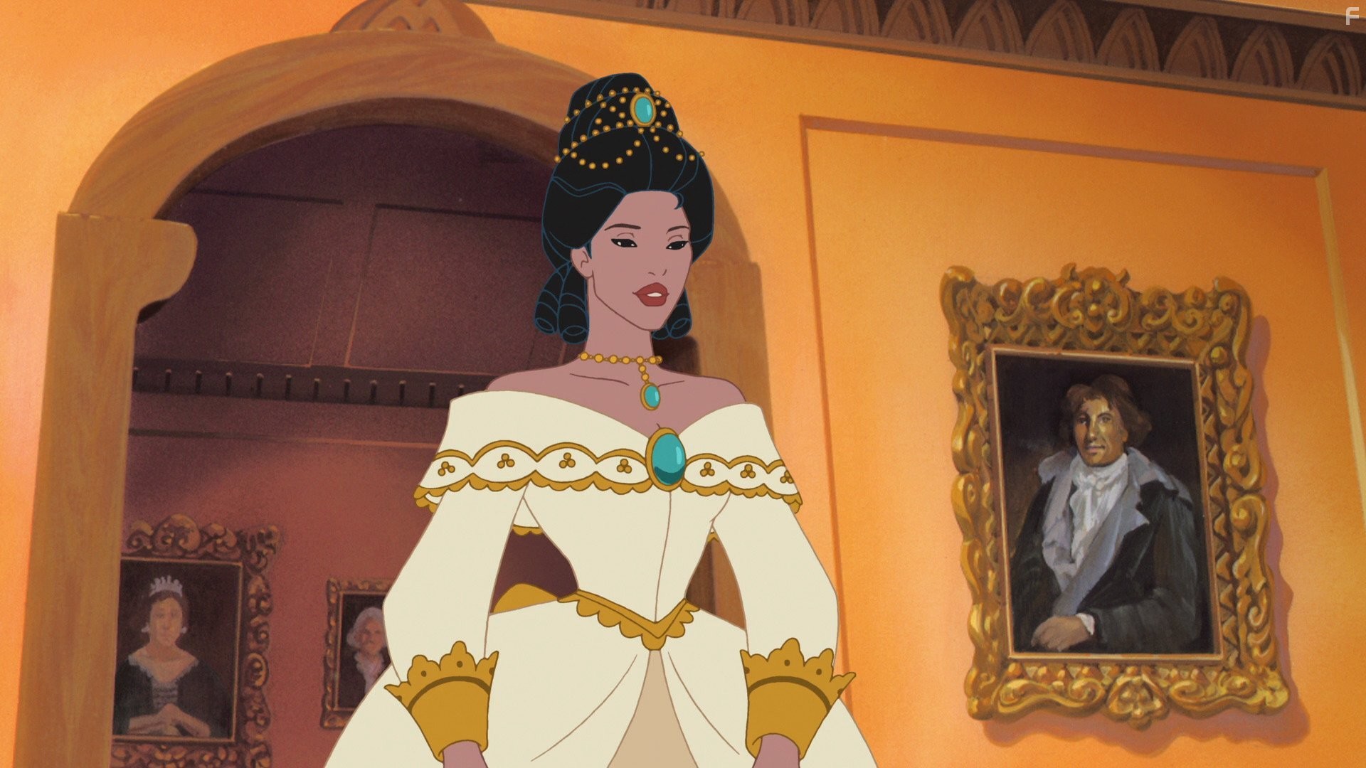 Irene Bedard and Judy Kuhn in Покахонтас 2: Путешествие в Новый Свет (1998)