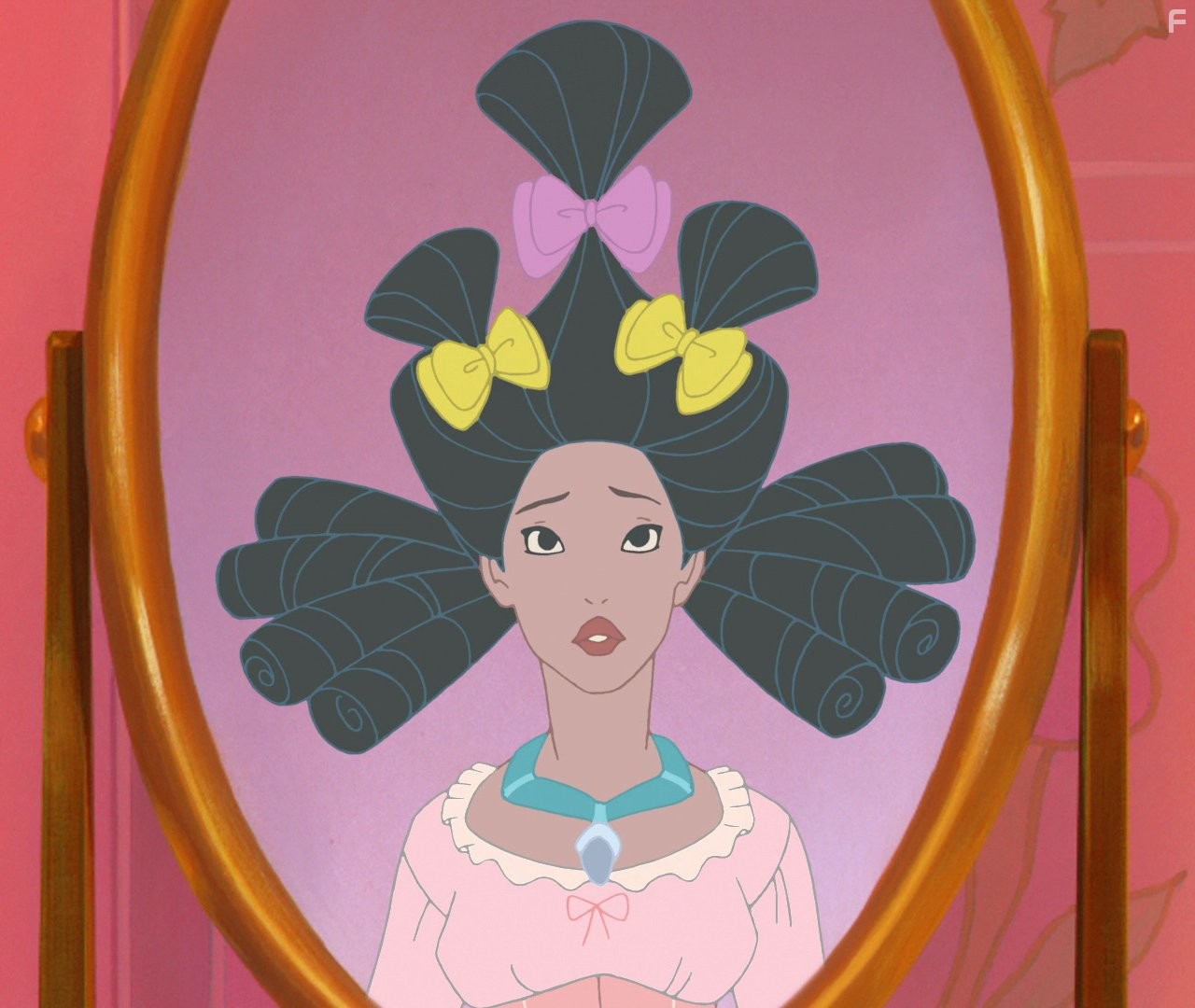 Irene Bedard and Judy Kuhn in Покахонтас 2: Путешествие в Новый Свет (1998)