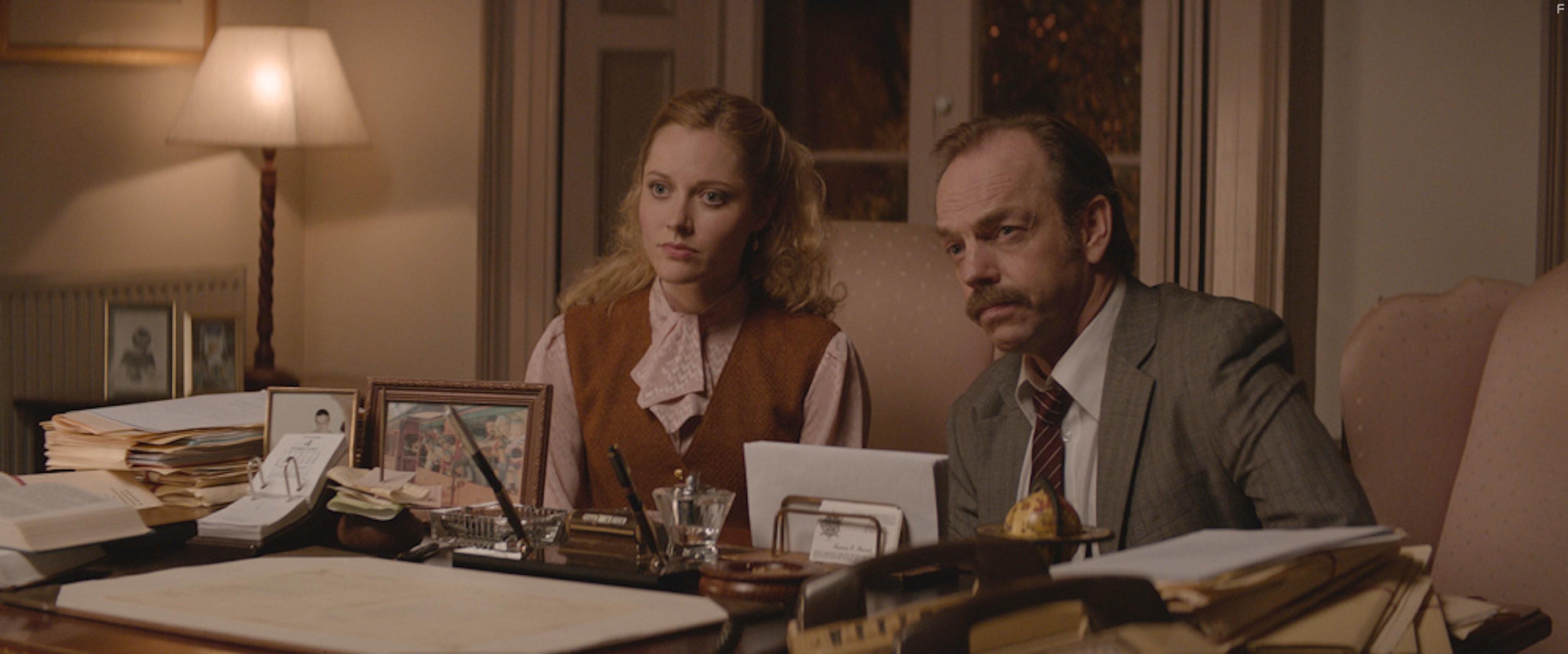 Hugo Weaving and Georgina Haig in Мул (2014)
