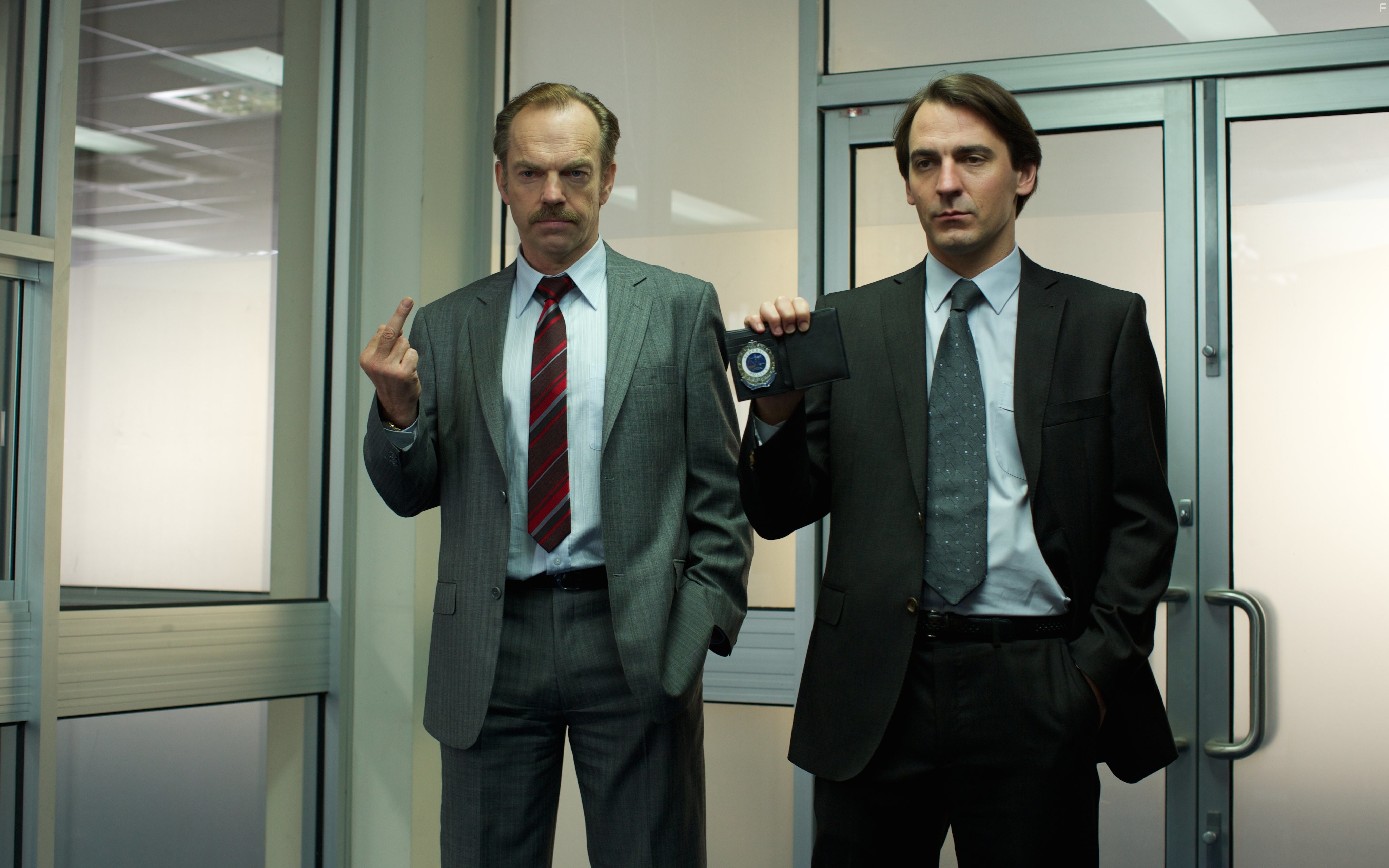 Hugo Weaving and Ewen Leslie in Мул (2014)