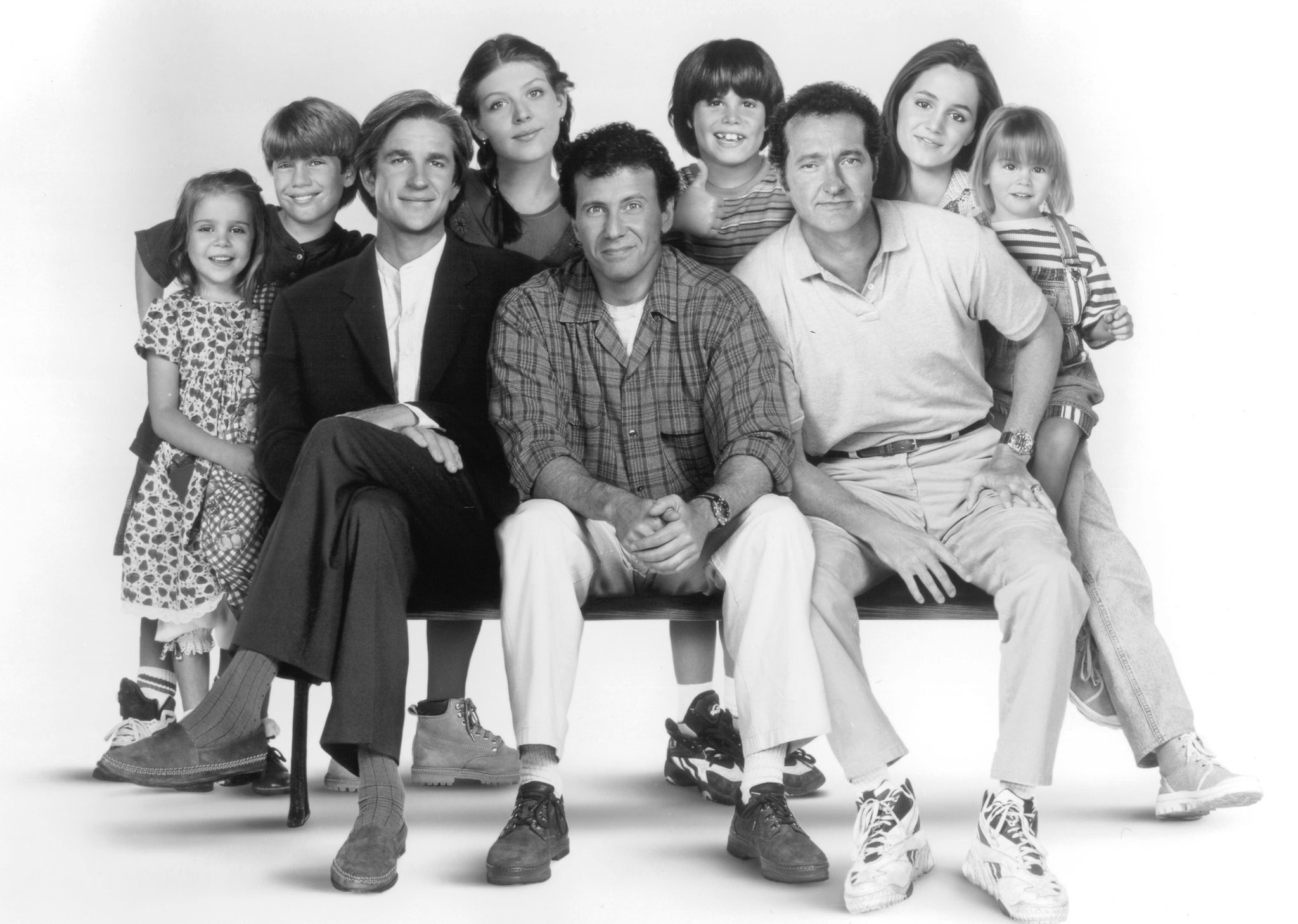 Matthew Modine, Randy Quaid, Paul Reiser, and Eliza Dushku in Прощай, любовь (1995)