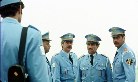 Sasson Gabai, Khalifa Natour, Imad Jabarin, Eyad Sheety, and Saleh Bakri in Yизит oркестра (2007)