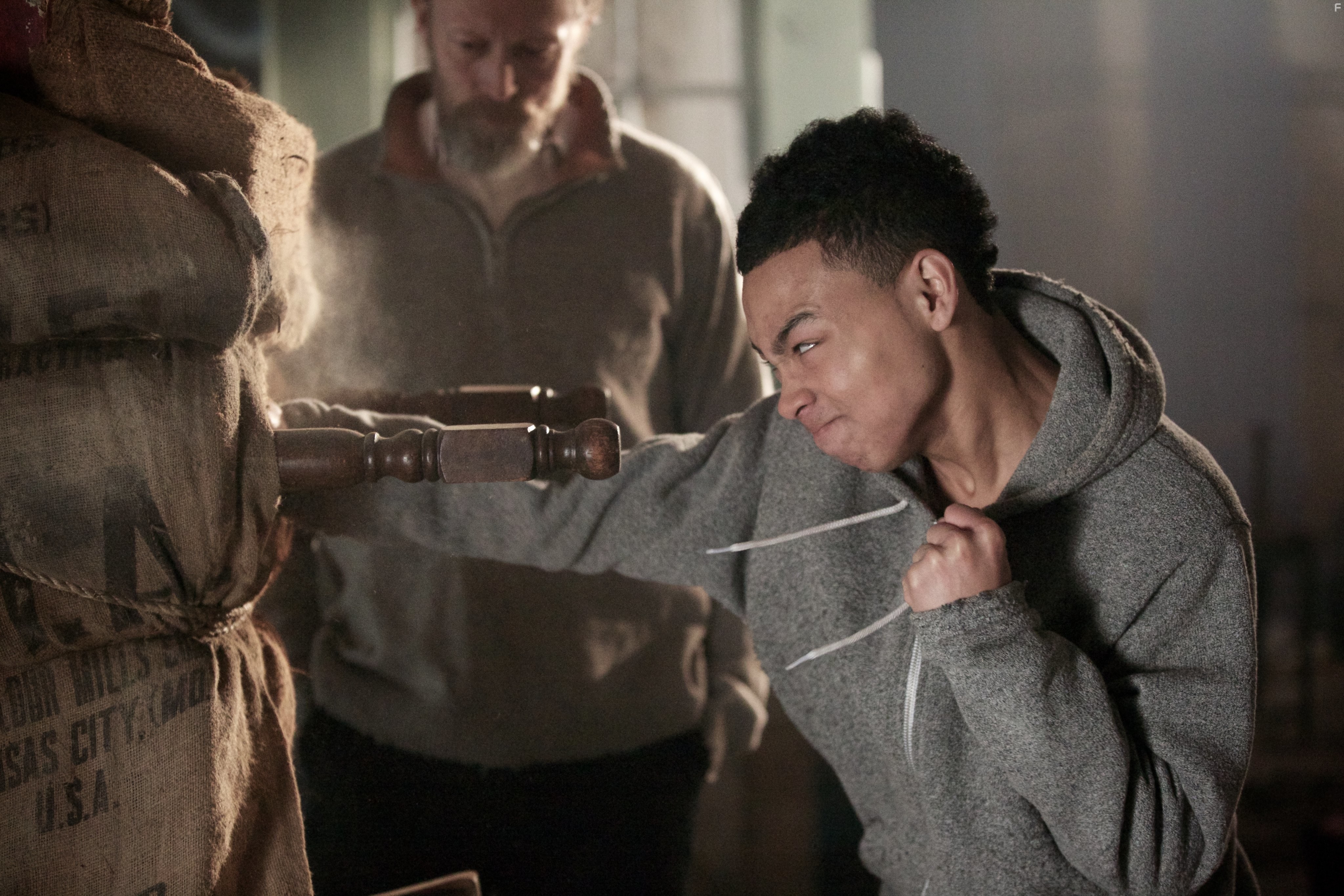 Michelle Fairley, Lars Mikkelsen, and McKell David in Монтана (2014)