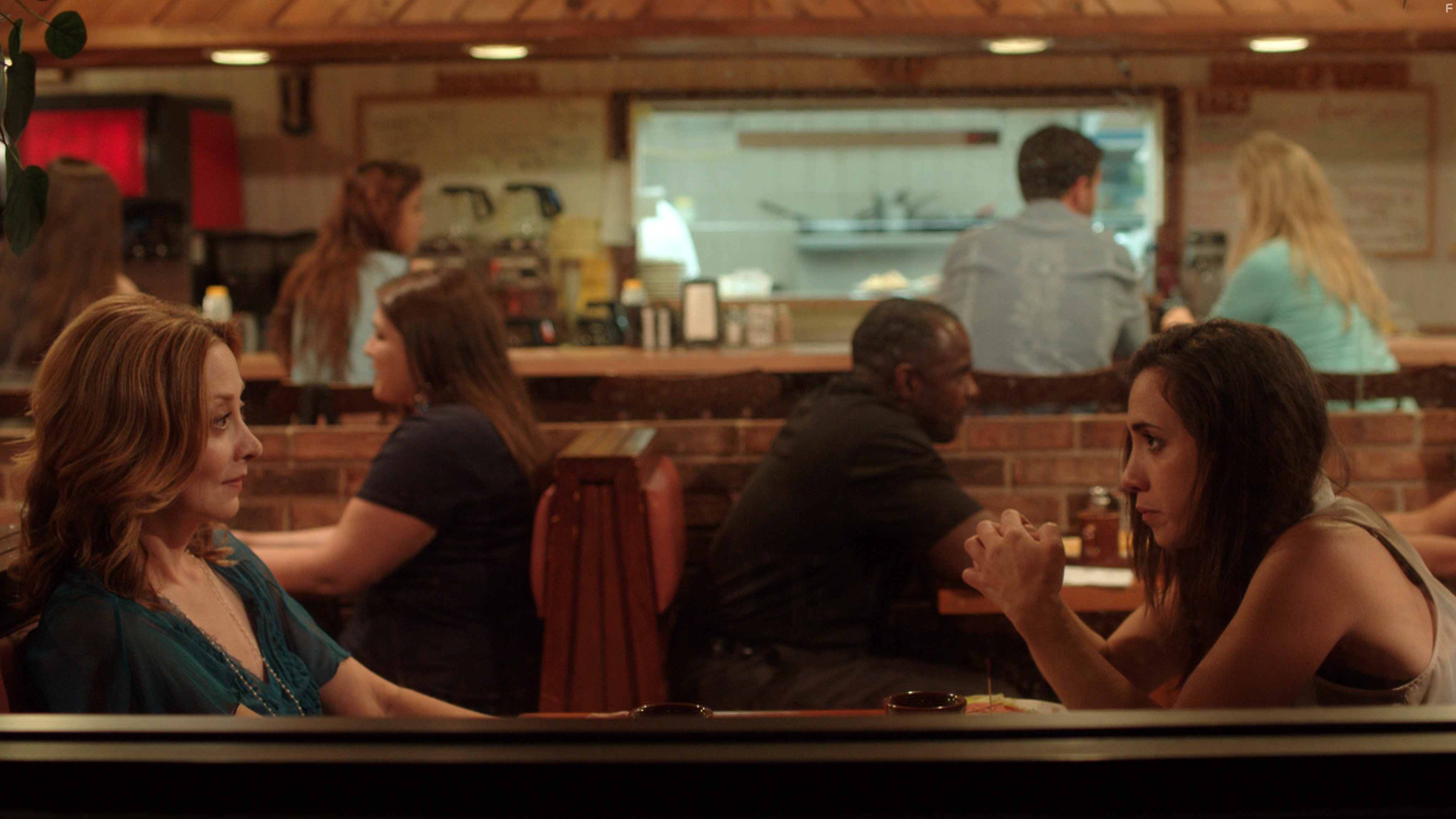 Still of Sharon Lawrence and Annika Marks in Grace. (April 2013)