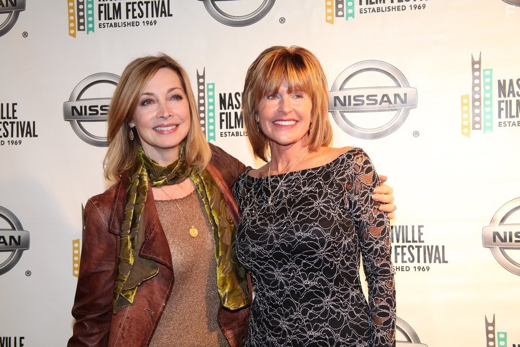 Sharon Lawrence and Cindy Joy Goggins at event for Grace. (April 18, 2014)