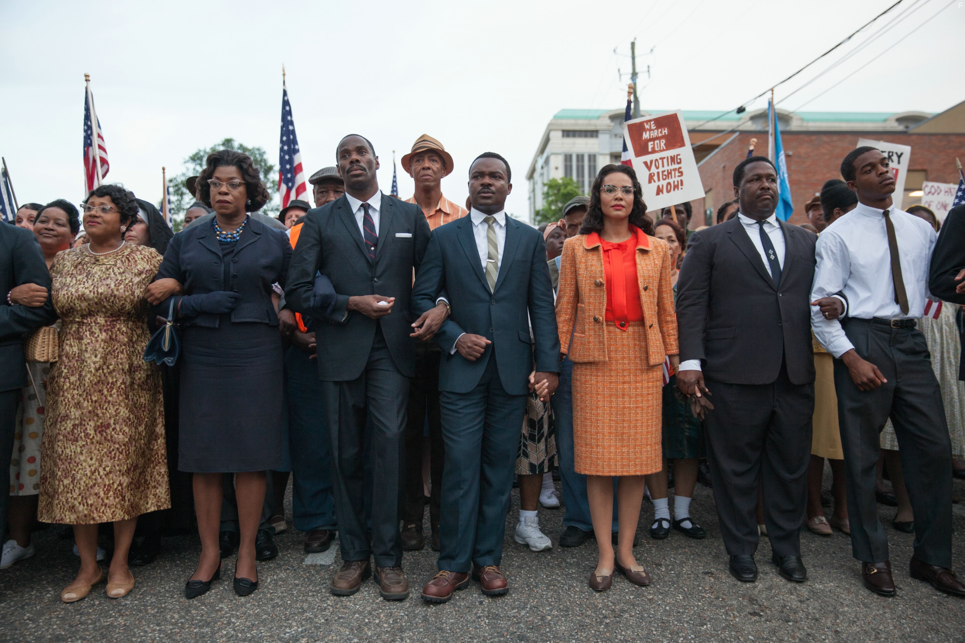Lorraine Toussaint, Colman Domingo, Carmen Ejogo, David Oyelowo, and Wendell Pierce in Сельма (2014)