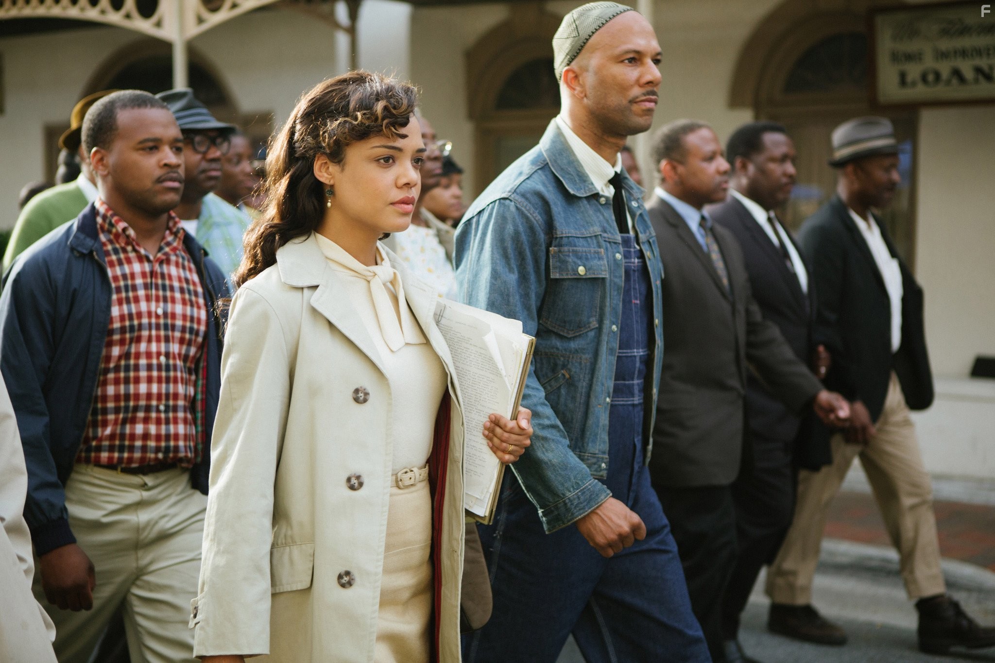 Common and Tessa Thompson in Сельма (2014)
