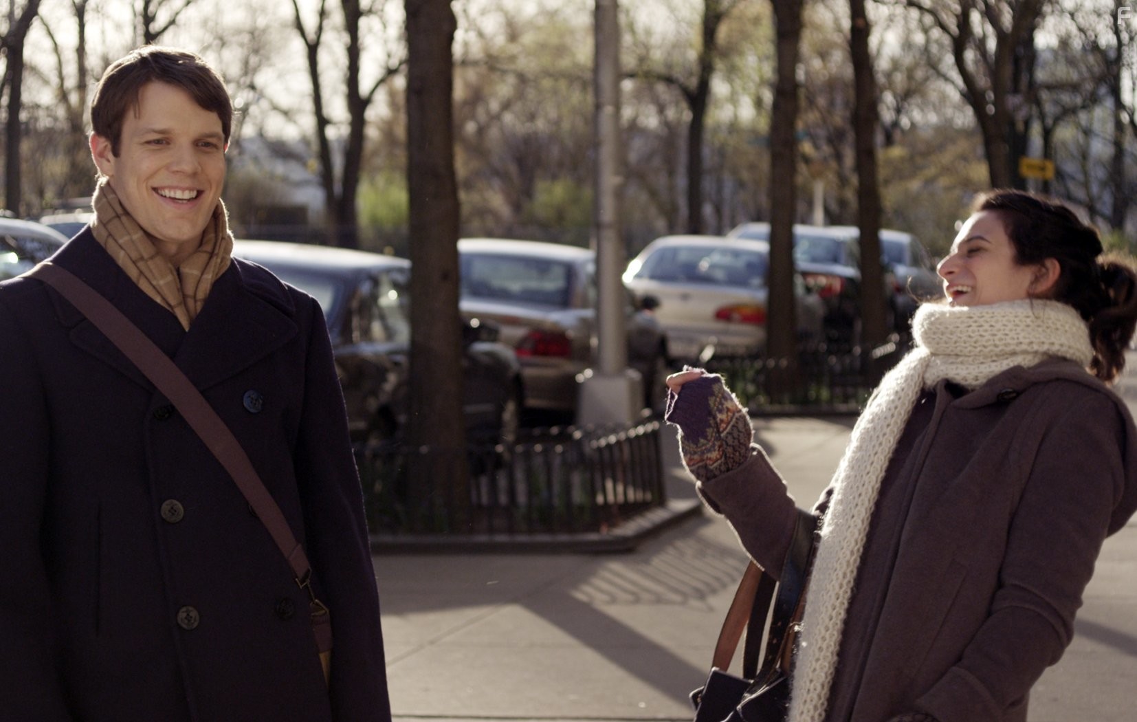 Jenny Slate and Jake Lacy in Свой ребёнок (2014)