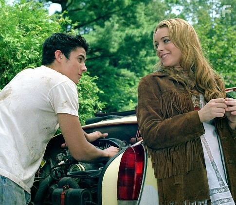 Lindsay Lohan and Eli Marienthal in Звезда сцены (2004)