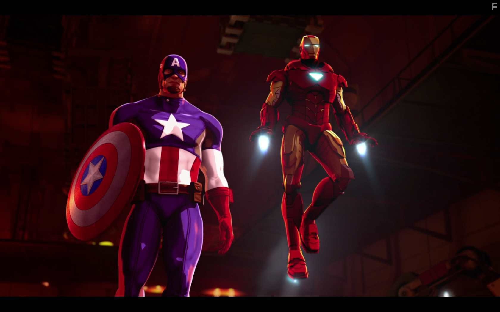 Железный человек и Капитан Америка: Союз героев (2014)