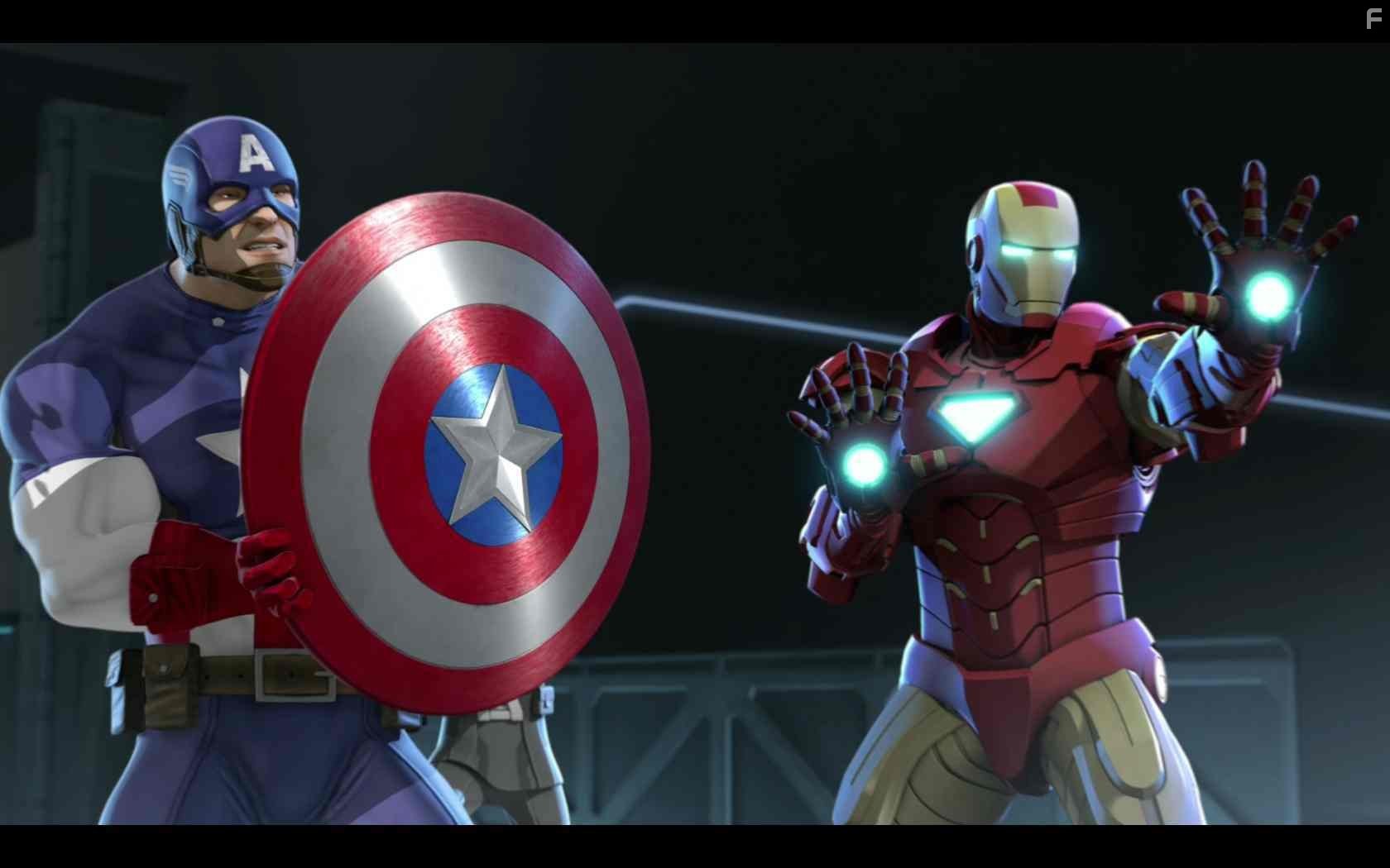 Железный человек и Капитан Америка: Союз героев (2014)