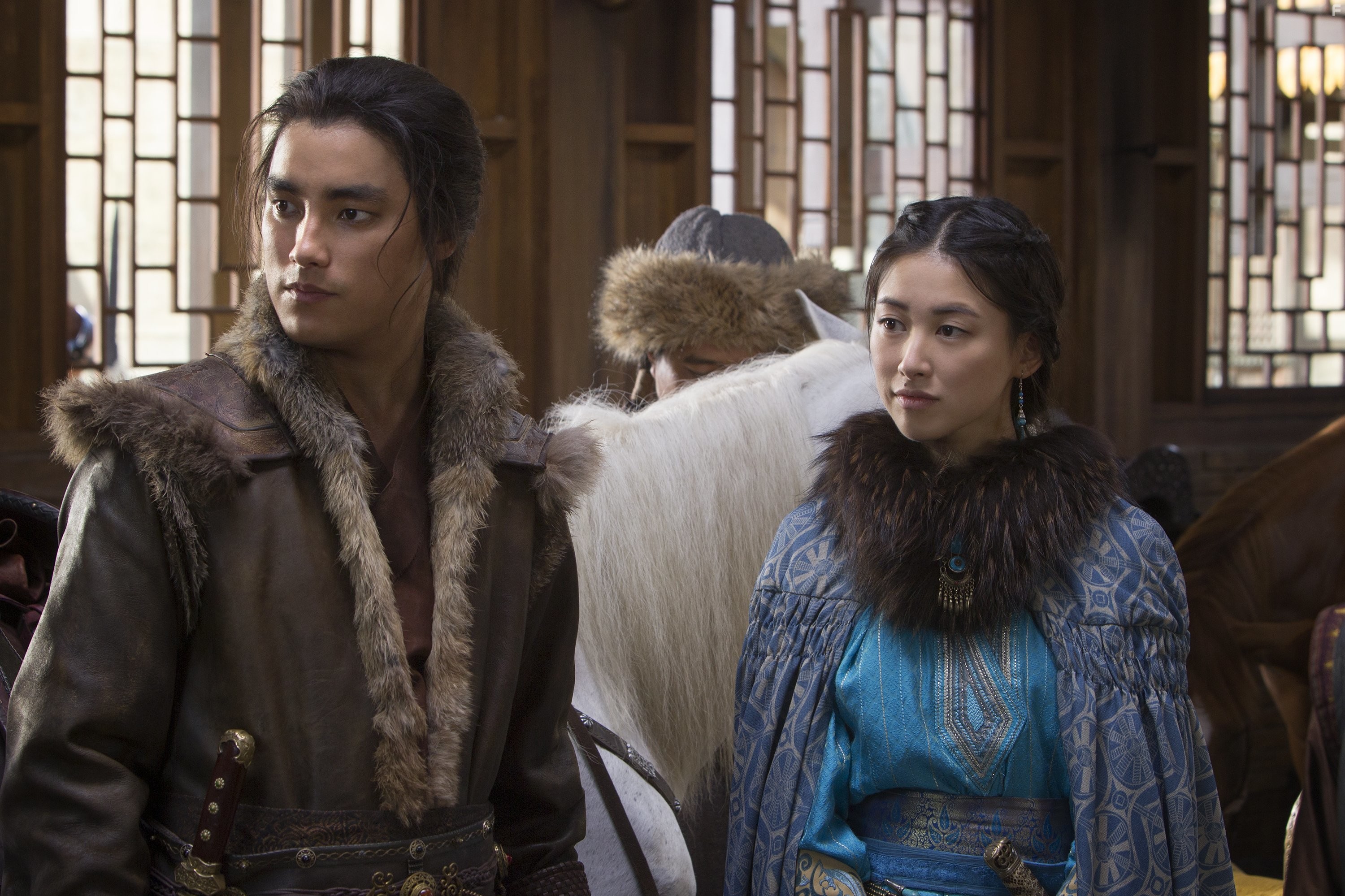 Remy Hii and Zhu Zhu in Марко Поло (2014)