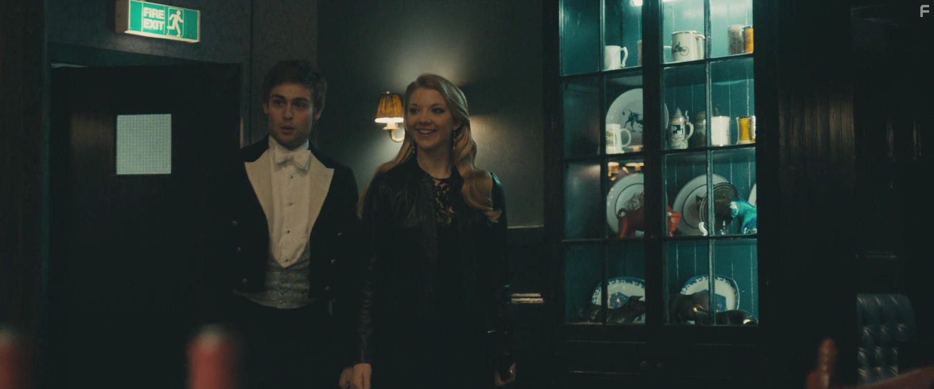 Natalie Dormer and Douglas Booth in The Riot Club (2014)