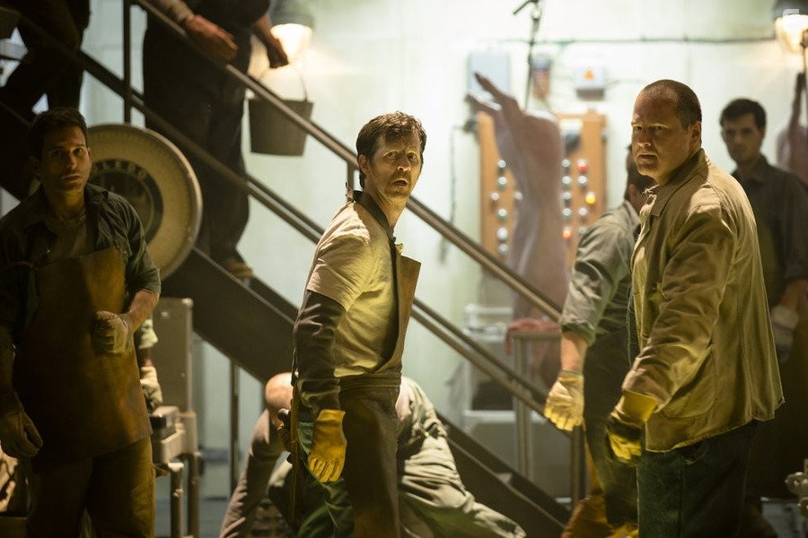 Brad Carter and Spiro Malandrakis in Вознесение (2014)