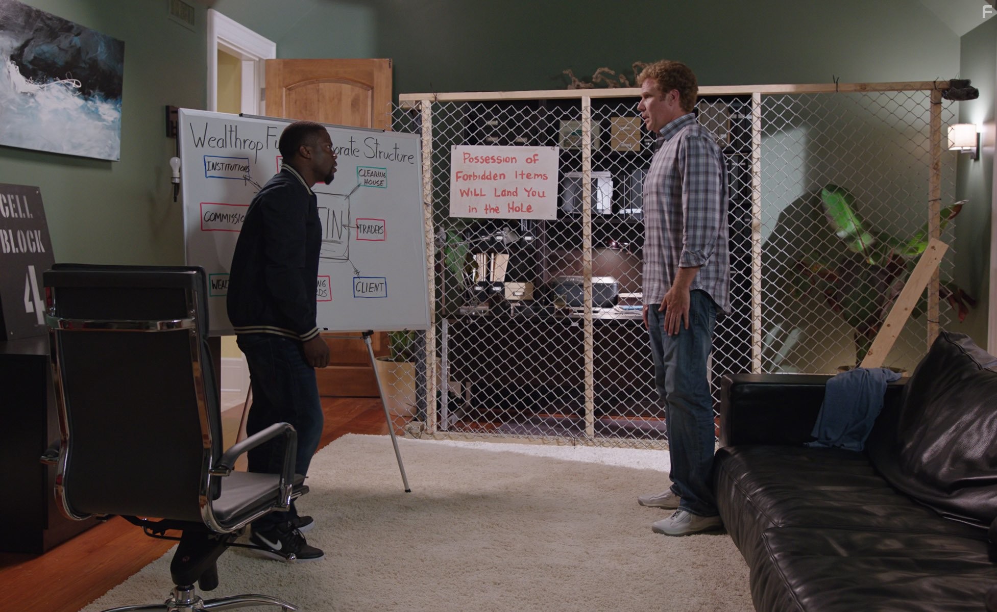 Will Ferrell and Kevin Hart in Крепись! (2015)