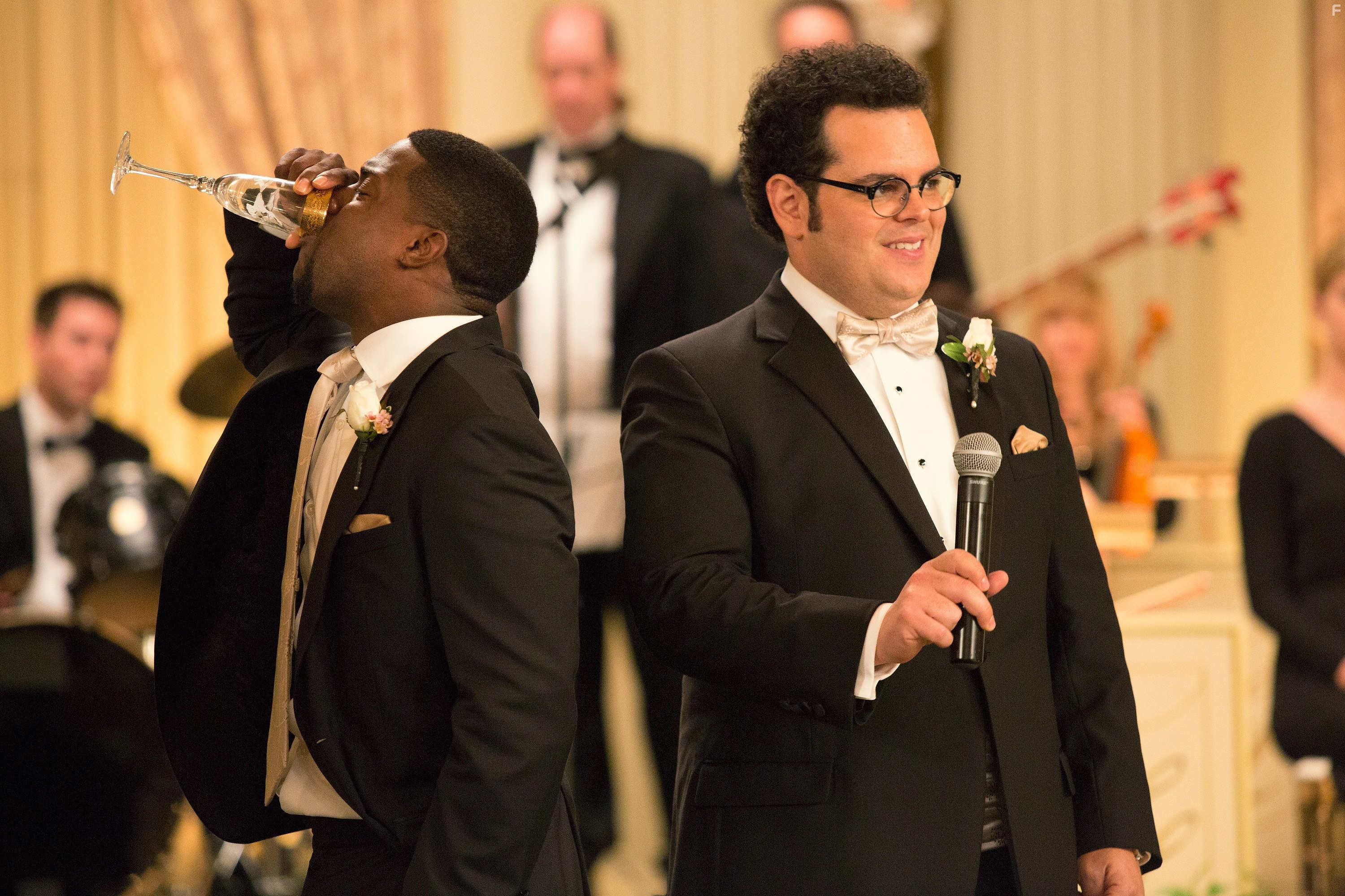Kevin Hart and Josh Gad in Шафер напрокат (2015)