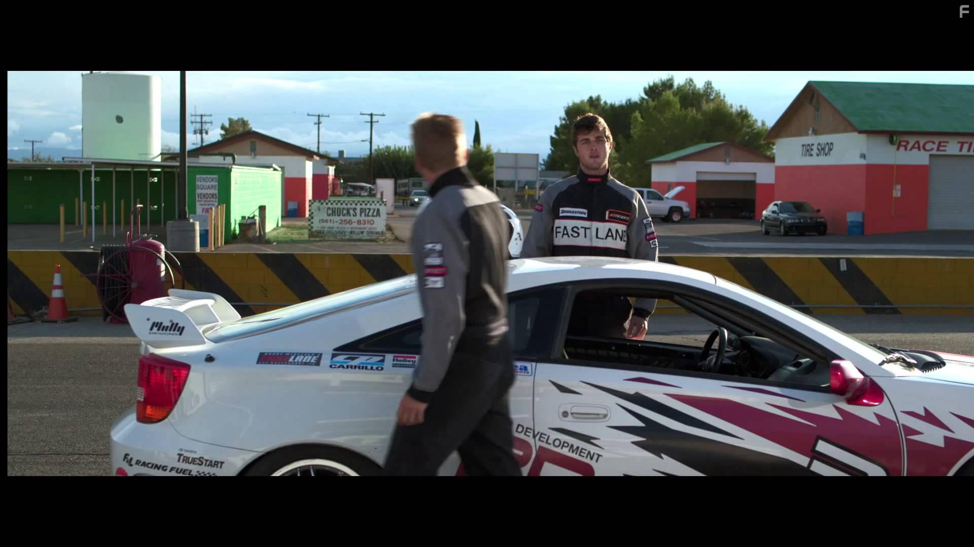 Brett Davern and Beau Mirchoff in Born to Race: Fast Track (2014)