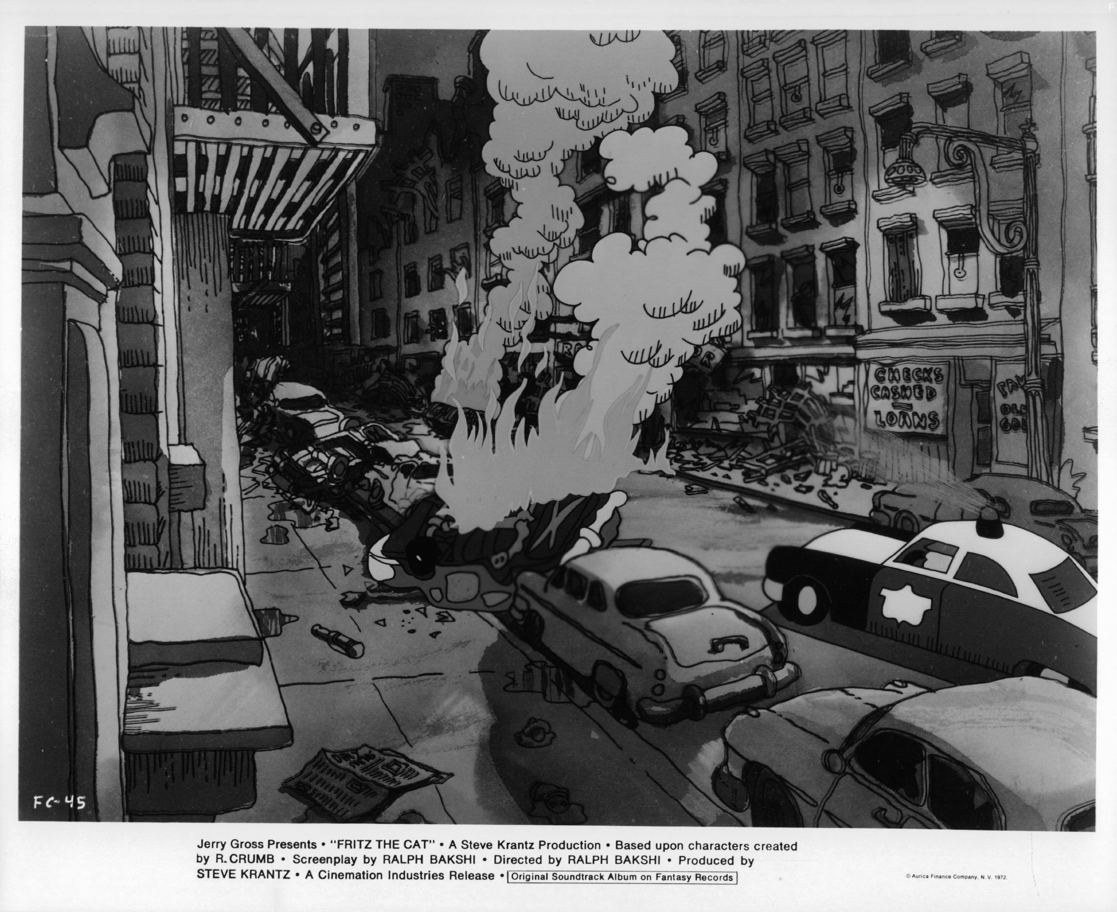 Приключения кота Фрица (1972)