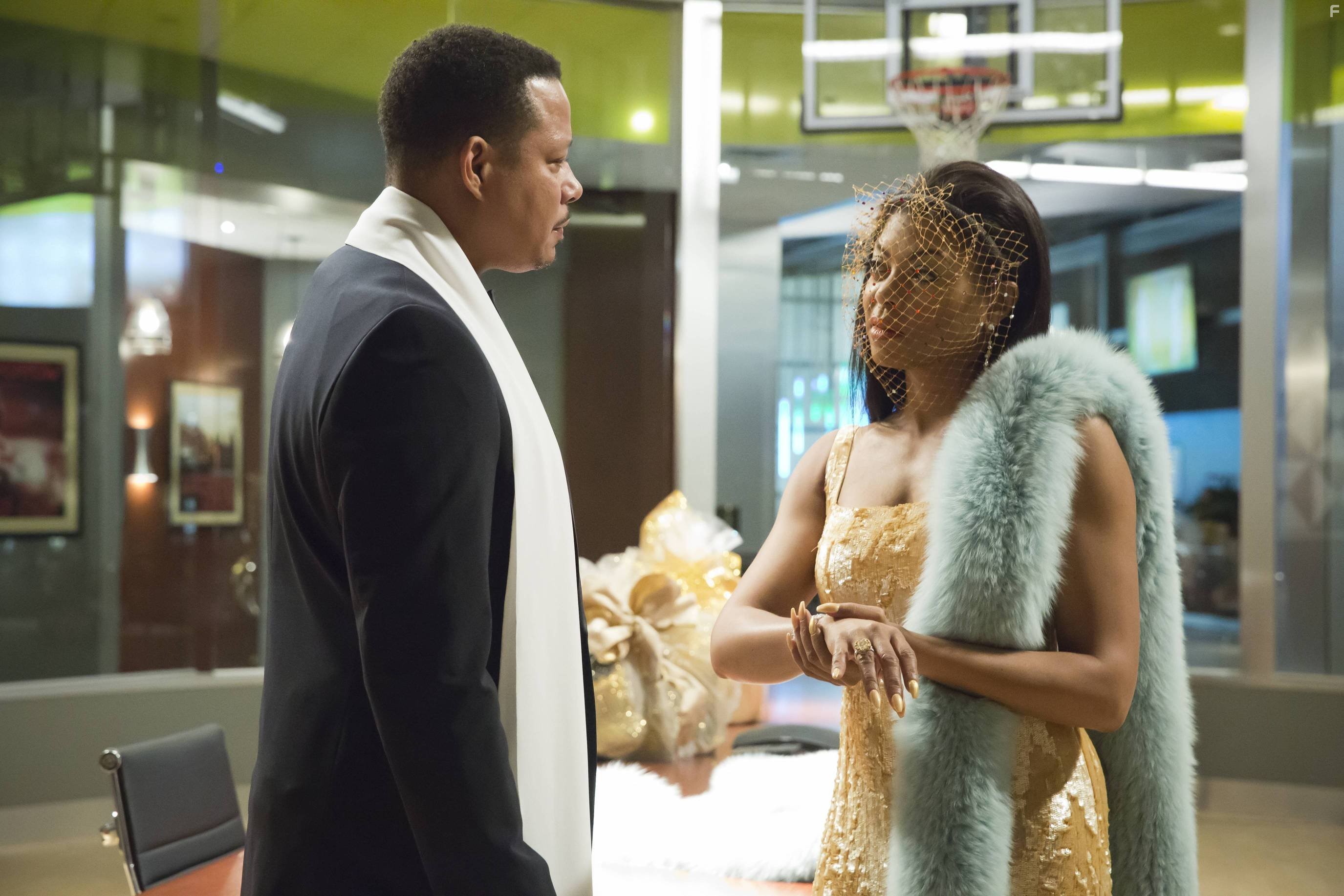 Terrence Howard and Taraji P. Henson in Империя (2015)