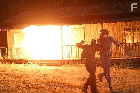 Things heat up for Derek (Trevor Duke) and Sam (Kimberly J. Brown).