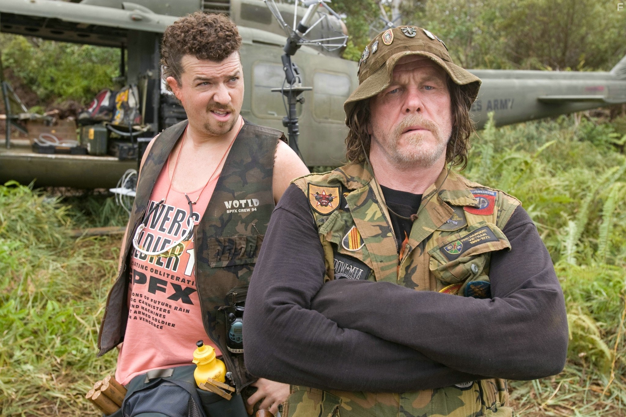 Nick Nolte and Danny McBride in Солдаты неудачи (2008)