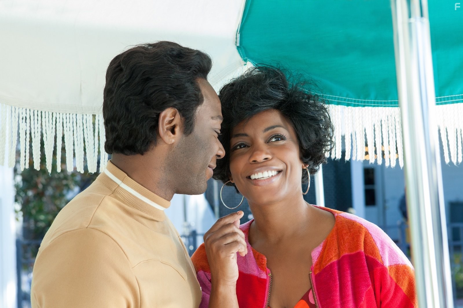 Aunjanue Ellis and Nelsan Ellis in Джеймс Браун: Путь наверх (2014)