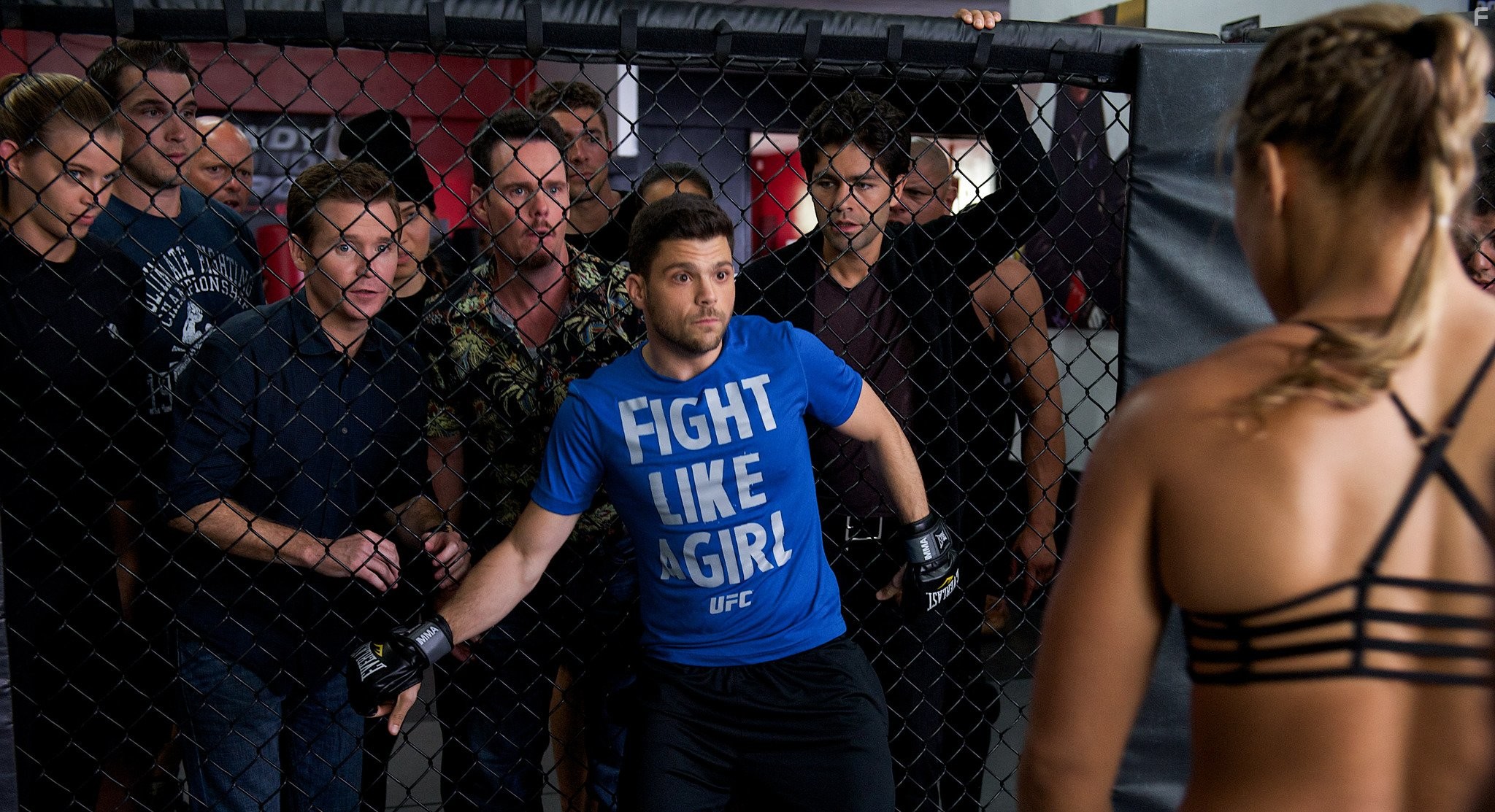 Kevin Dillon, Adrian Grenier, Kevin Connolly, Jerry Ferrara, and Ronda Rousey in Антураж (2015)