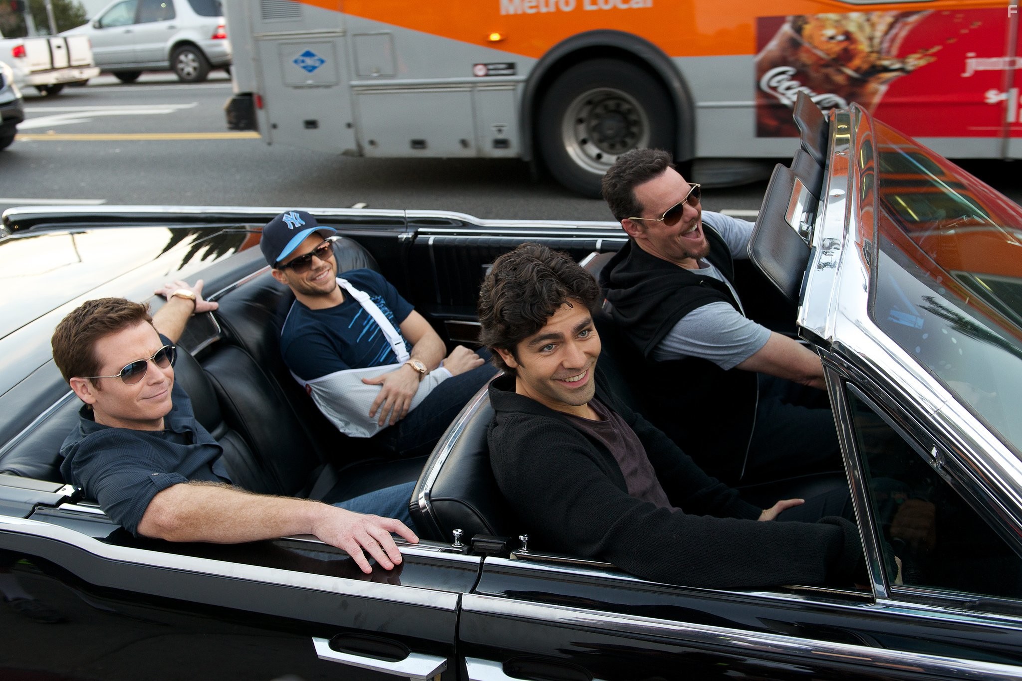Kevin Dillon, Adrian Grenier, Kevin Connolly, and Jerry Ferrara in Антураж (2015)