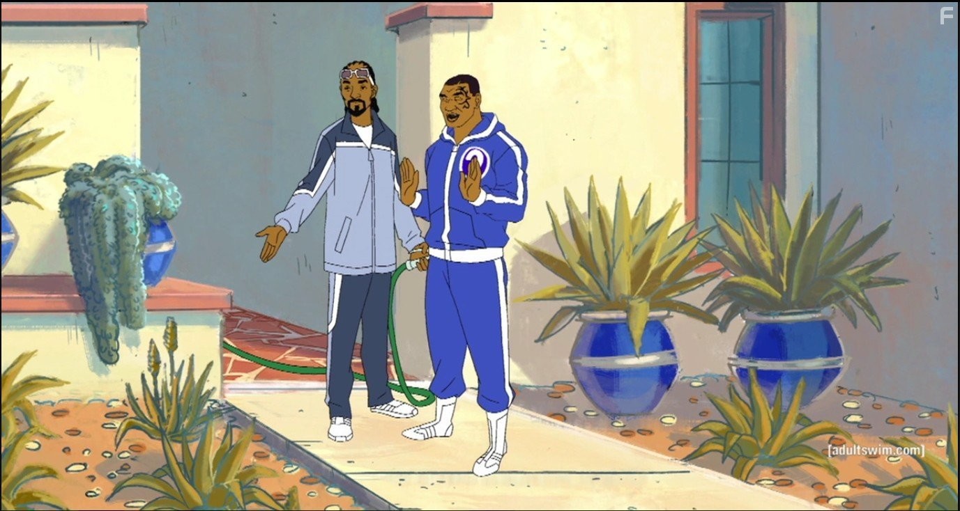 Snoop Dogg and Mike Tyson in Тайны Майка Тайсона (2014)