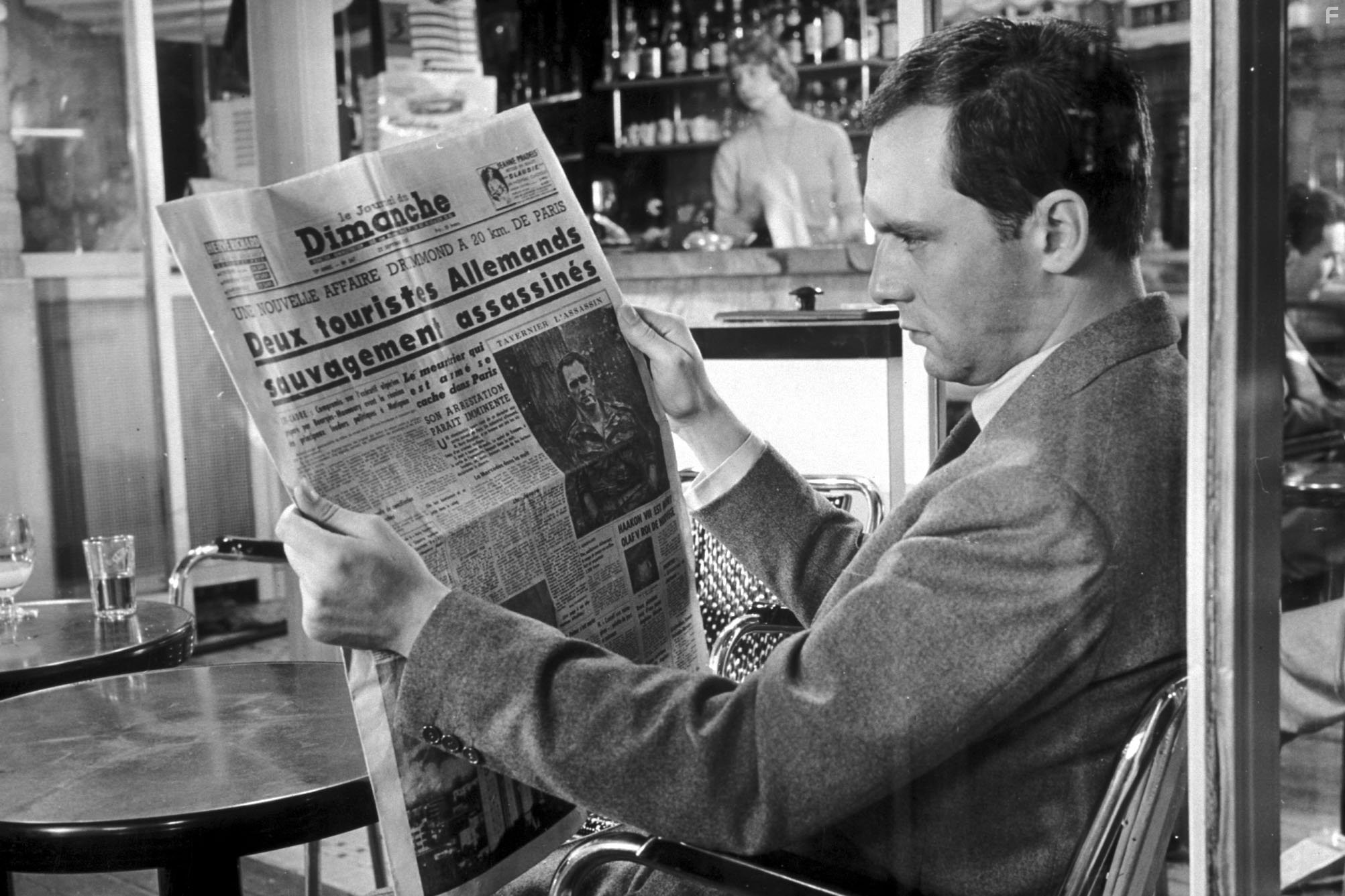 Maurice Ronet in Лифт на эшафот (1958)