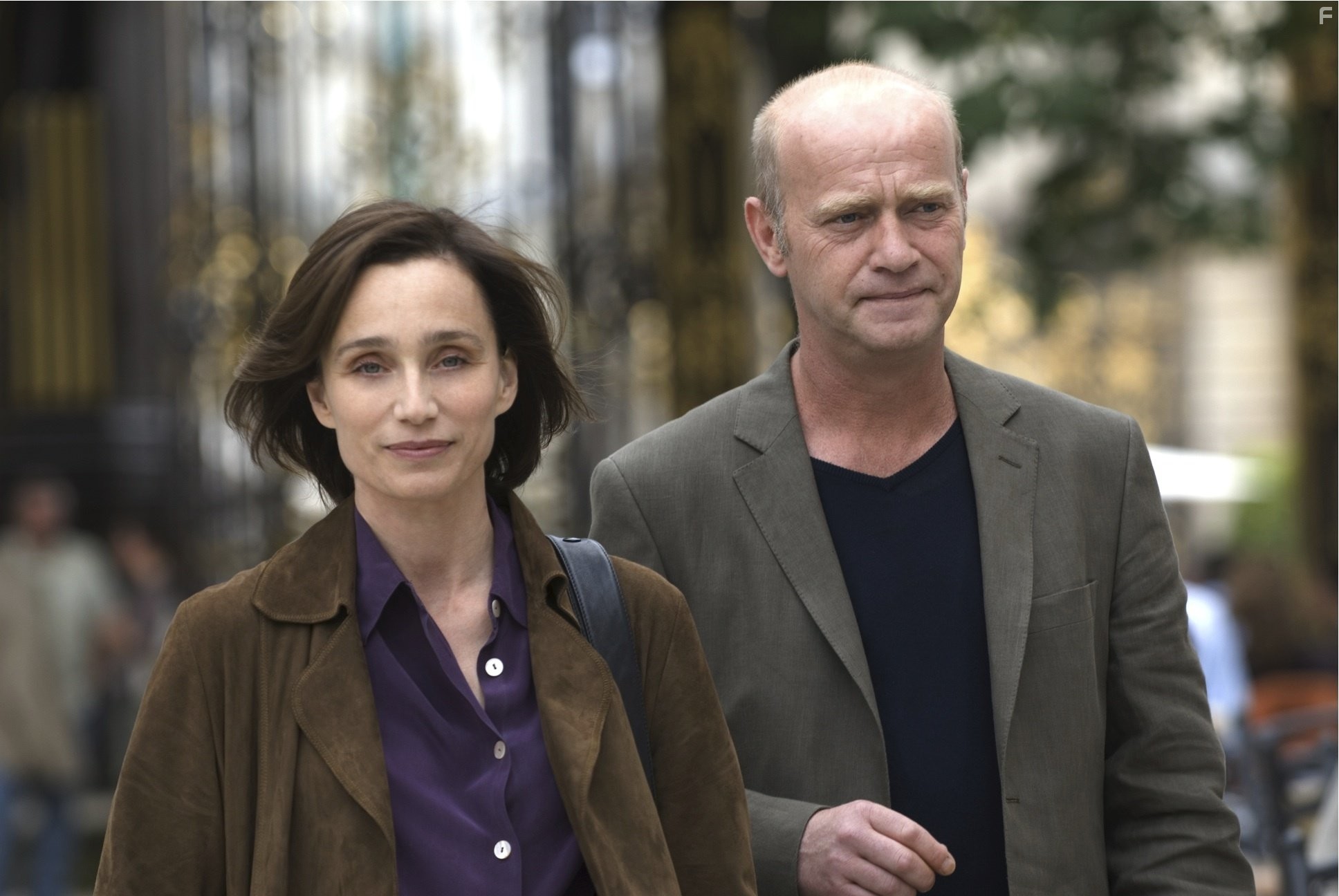Kristin Scott Thomas and Laurent Gr?vill in Я так давно тебя люблю (2008)