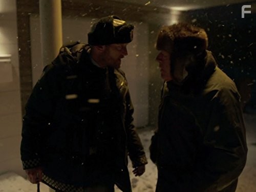 Michael Gambon and Richard Dormer in Фортитьюд (2015)