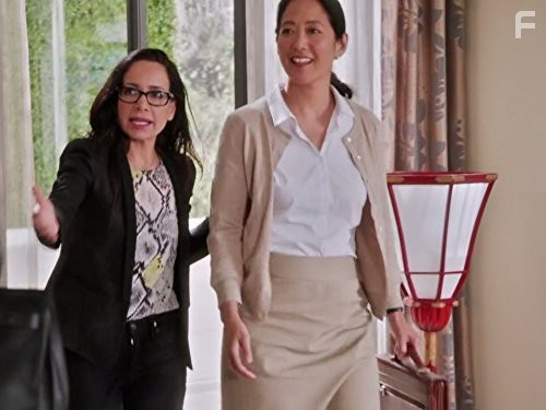 Janeane Garofalo and Shannon Chan-Kent in Инструкция по разводу для женщин (2014)