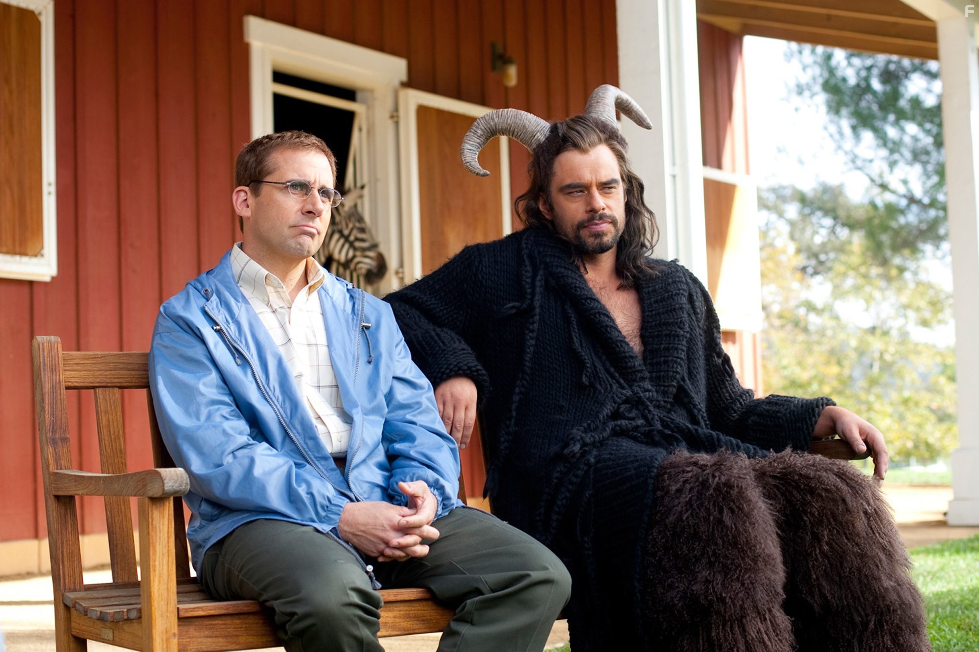 Steve Carell and Jemaine Clement in Ужин с придурками (2010)