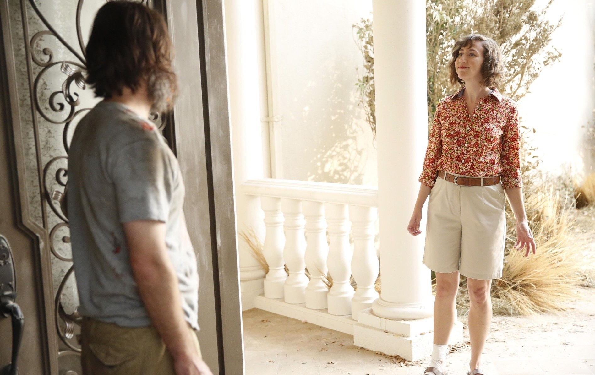 Will Forte and Kristen Schaal in Последний человек на Земле (2015)