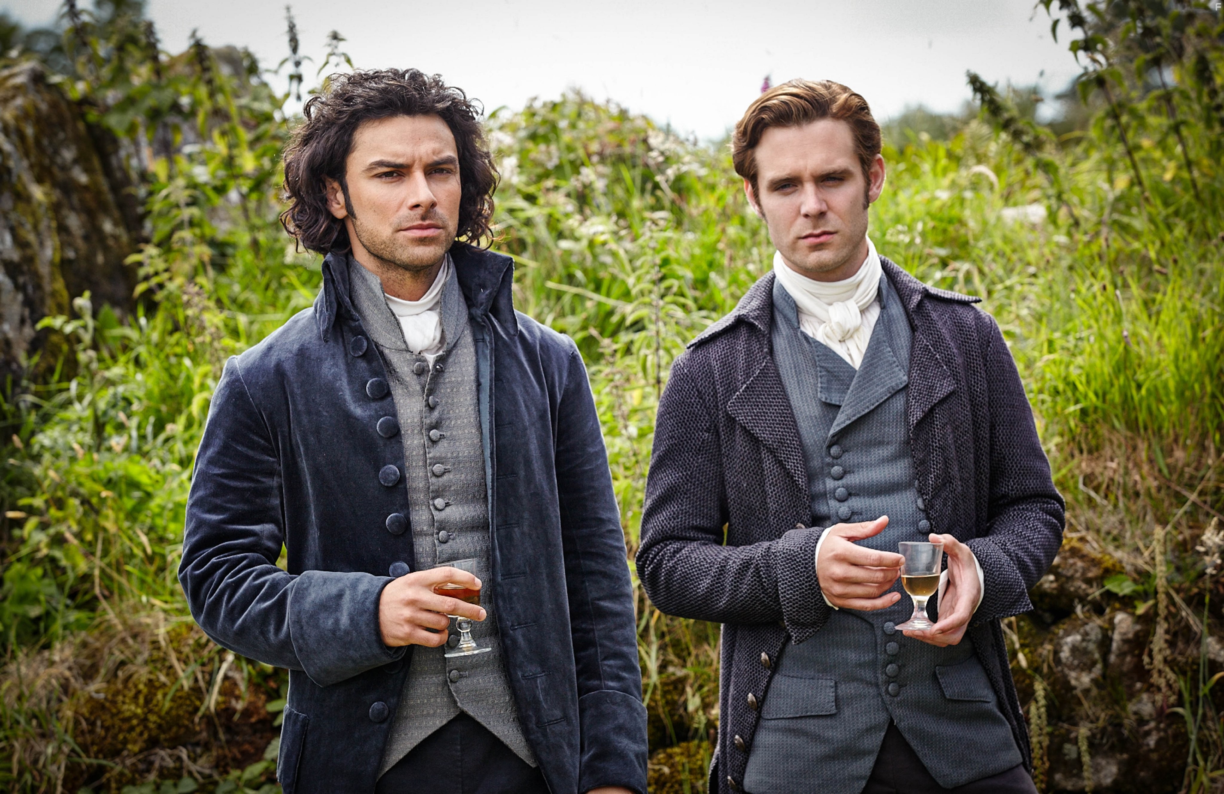 Aidan Turner and Luke Norris in Полдарк (2015)