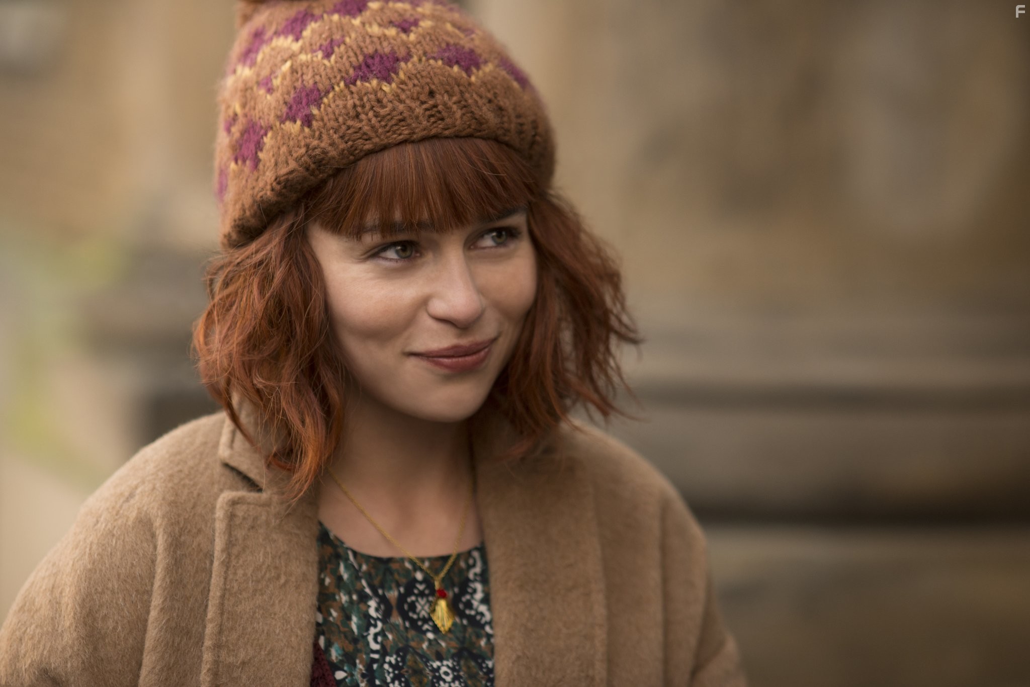 Emilia Clarke as “Evelyn” in DOM HEMINGWAY.